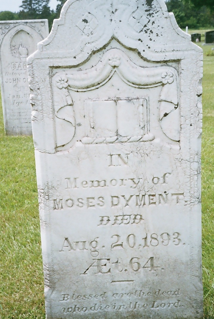 Dyment_Moses_gravestone